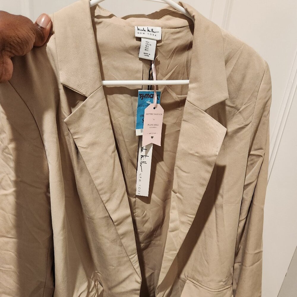 Tan Nicole Miller blazer